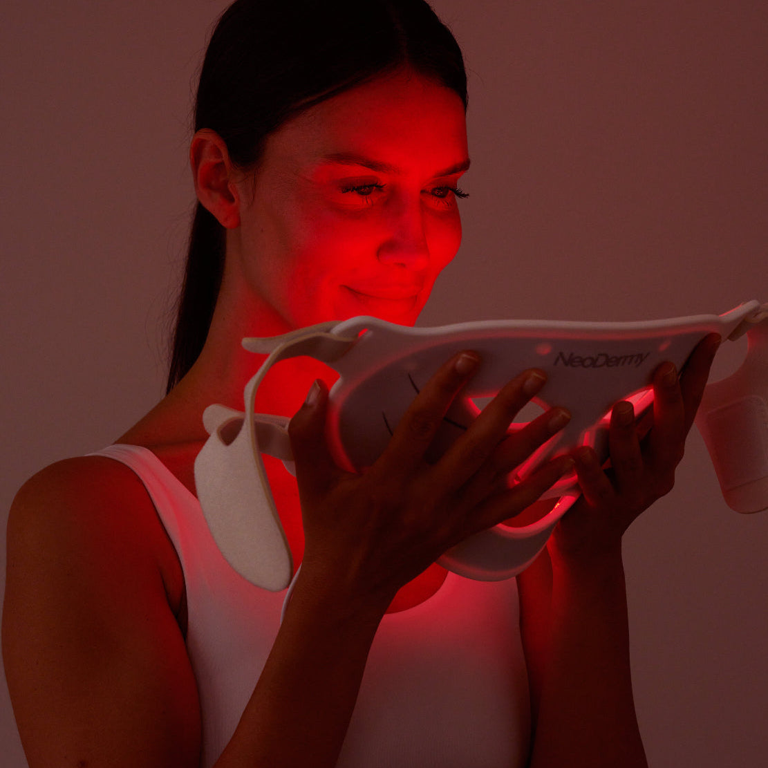 Masque LED Thérapie Lumière - 8 Modes Anti-Âge