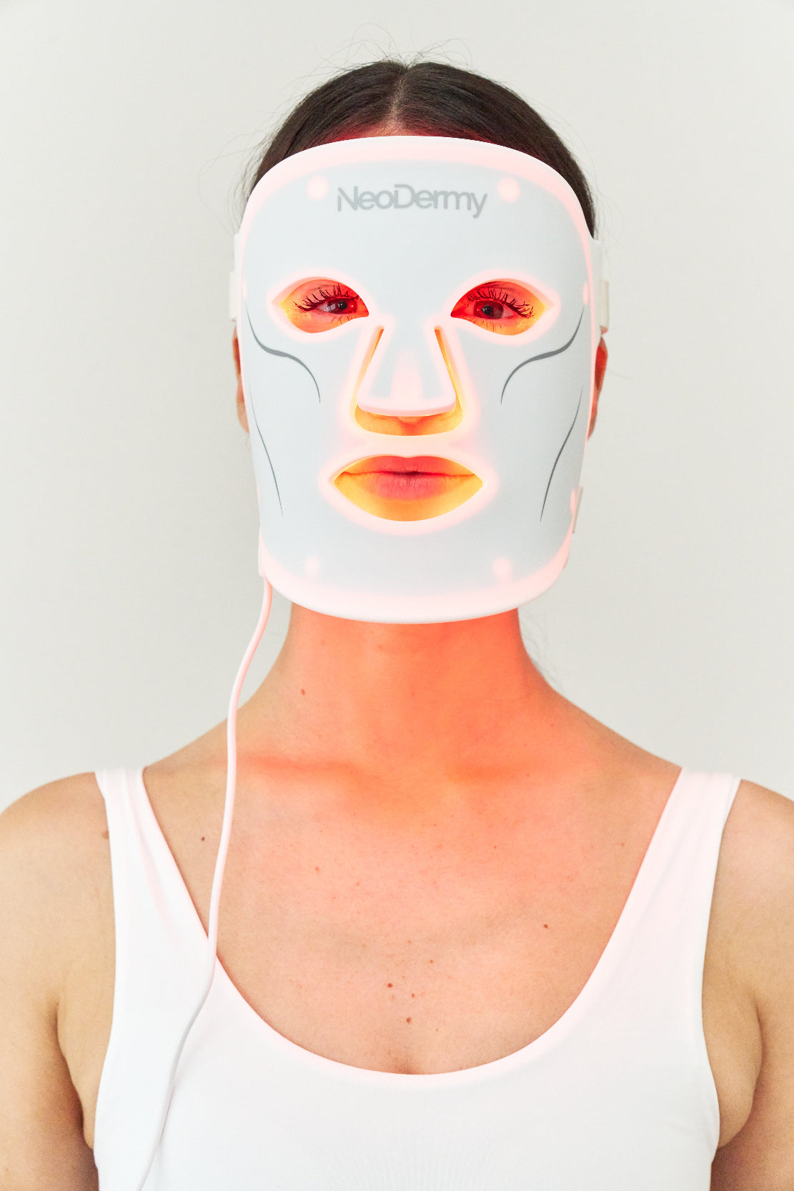 Masque LED Thérapie Lumière - 8 Modes Anti-Âge